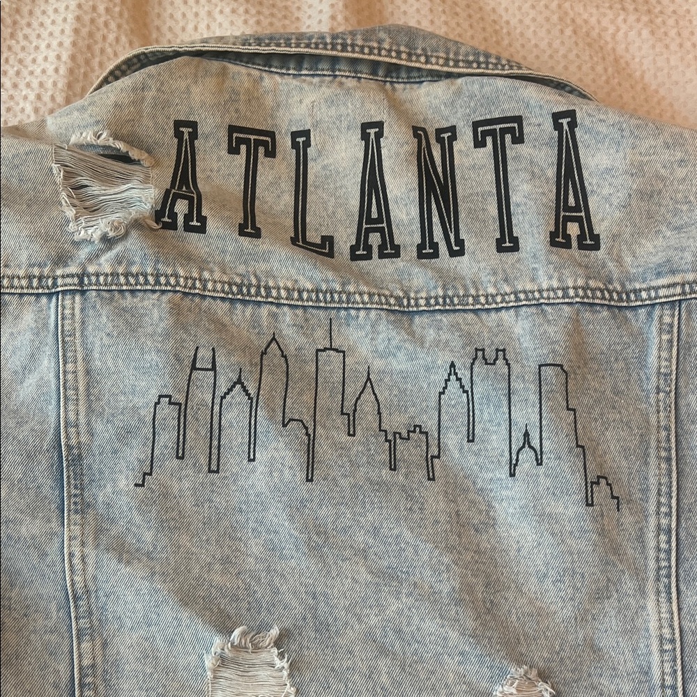 Rivalry Threads Light Blue Jean Jacket - image 4